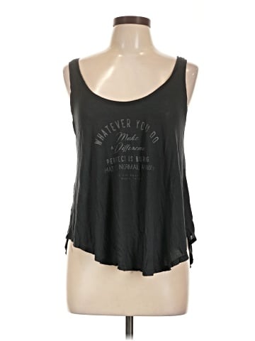 Zara W&B Collection Sleeveless T-Shirt (view 1)