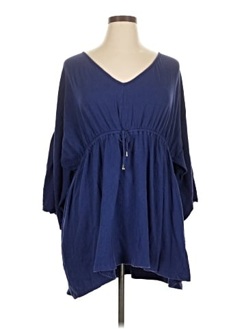 Maxine of Hollywood 3/4 Sleeve Blouse (view 1)
