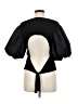 En Saison Black Short Sleeve Top Size M - photo 2