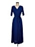 MSK Blue Casual Dress Size M - photo 1