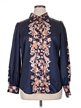 Boston Proper Long Sleeve Blouse
