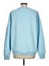 Unbranded Solid Blue Sweatshirt Size L - photo 2