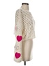 so Me 100% Polyester Hearts Ivory Pullover Sweater Size S - photo 4