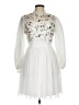 Simplee 100% Polyester White Cocktail Dress Size M - photo 1
