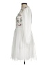 Simplee 100% Polyester White Cocktail Dress Size M - photo 5