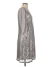 Grace Karin Metallic Silver Cocktail Dress Size L - photo 4