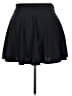 Urban Coco Solid Black Casual Skirt Size XXL - photo 2