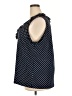 Chaps Blue Sleeveless Blouse Size 3X - photo 5