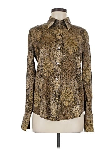 Linda Allard Ellen Tracy Long Sleeve Blouse (view 1)