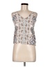 Splendid Ivory Sleeveless Blouse Size M - photo 1