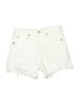 AGOLDE White Denim Shorts Size 24 waist - photo 1