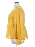 Zanzea Collection 100% Polyester Yellow Long Sleeve Blouse Size XXXL - photo 5