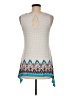 Rose + Olive Ivory Sleeveless Top Size M - photo 2