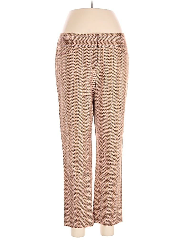 Pre-owned The Limited Casual Pants In Gold