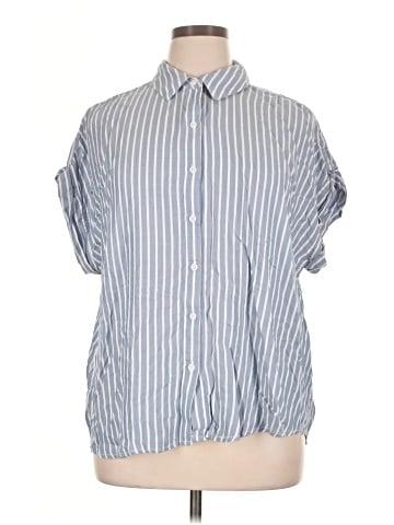 Workshop Republic Clothing Short Sleeve Blouse (view 1)