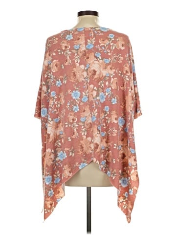 Ella Blue 3/4 Sleeve Blouse (view 2)