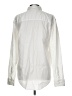 Zara Solid Ivory Long Sleeve Button-Down Shirt Size L - photo 2