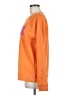 Peloton Solid Orange Sweatshirt Size M - photo 5