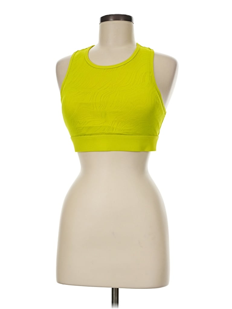 Pre-owned Fabletics Sports Bra In Yellow