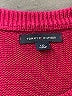 Tommy Hilfiger 100% Cotton Color Block Burgundy Pullover Sweater Size L - photo 7