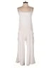 Rip Curl 100% Cotton Solid Ivory Jumpsuit Size S - photo 1
