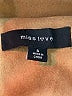 Miss Love 100% Polyester Brown Jacket Size S - photo 6