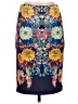 Clover Canyon Print Blue Casual Skirt Size S - photo 1