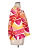 ASHRO 100% Polyester Print Pink Jacket Size 14 - photo 4
