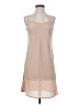 Unbranded Solid Tan Casual Dress Size XS - photo 1