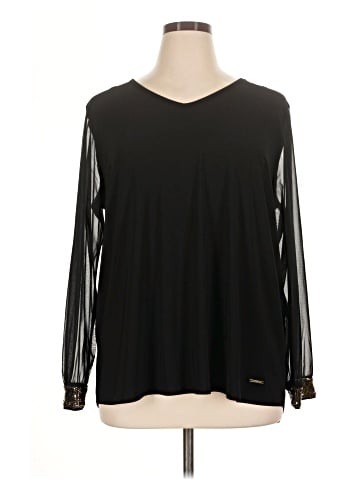 Anne Klein Long Sleeve T-Shirt (view 1)