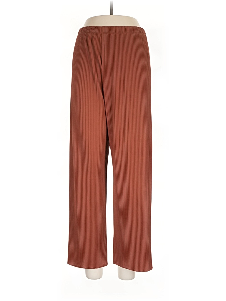 Pre-owned Unbranded Casual Pants In Brown