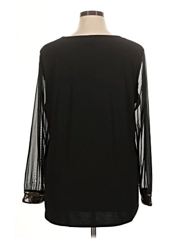 Anne Klein Long Sleeve T-Shirt (view 2)