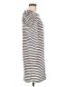 Clare V. Stripes Ivory Casual Dress Size L - photo 4