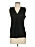 Gap 100% Linen Black Sleeveless Blouse Size S - photo 1