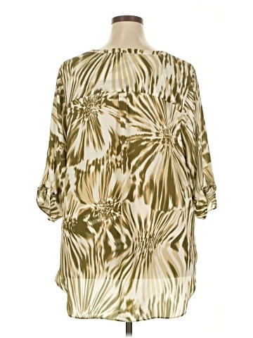 Worthington 3/4 Sleeve Blouse (view 2)