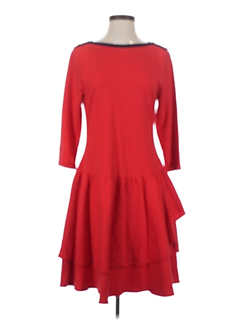 Pre-owned Lauren Jeans Co. Cocktail Dress In Red