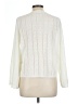 Adrianna Papell 100% Acrylic Chevron-herringbone Ivory Pullover Sweater Size L - photo 2