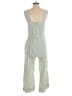 Everlane Stripes Green Jumpsuit Size 4 - photo 2
