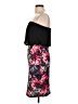 Aggie Floral Black Cocktail Dress Size L - photo 5