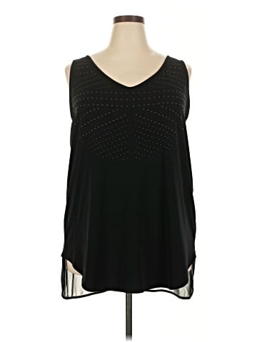 Worthington Sleeveless Blouse (view 1)