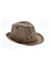 Unbranded Animal Print Brown Tan Fedora One size - photo 1