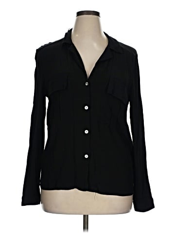 Zara TRF Long Sleeve Blouse (view 1)