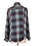 Nostalgia Plaid Blue Long Sleeve Button-Down Shirt Size L - photo 2