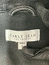 Carly Jean Solid Black Denim Jacket Size S - photo 6