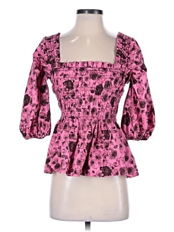 Ganni 3/4 Sleeve Blouse (view 1)