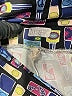 Candida Maria Print Blue Leggings Size M - photo 7