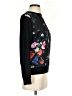 Ted Baker London 100% Polyester Floral Black Pullover Sweater Size 4 (1) - photo 4