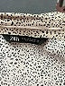 Zara Animal Print Ivory Long Sleeve Blouse Size M - photo 7