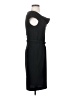 Cache Solid Black Casual Dress Size 0 - photo 4