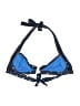 Popina Polka Dots Blue Swimsuit Top Size L - photo 2